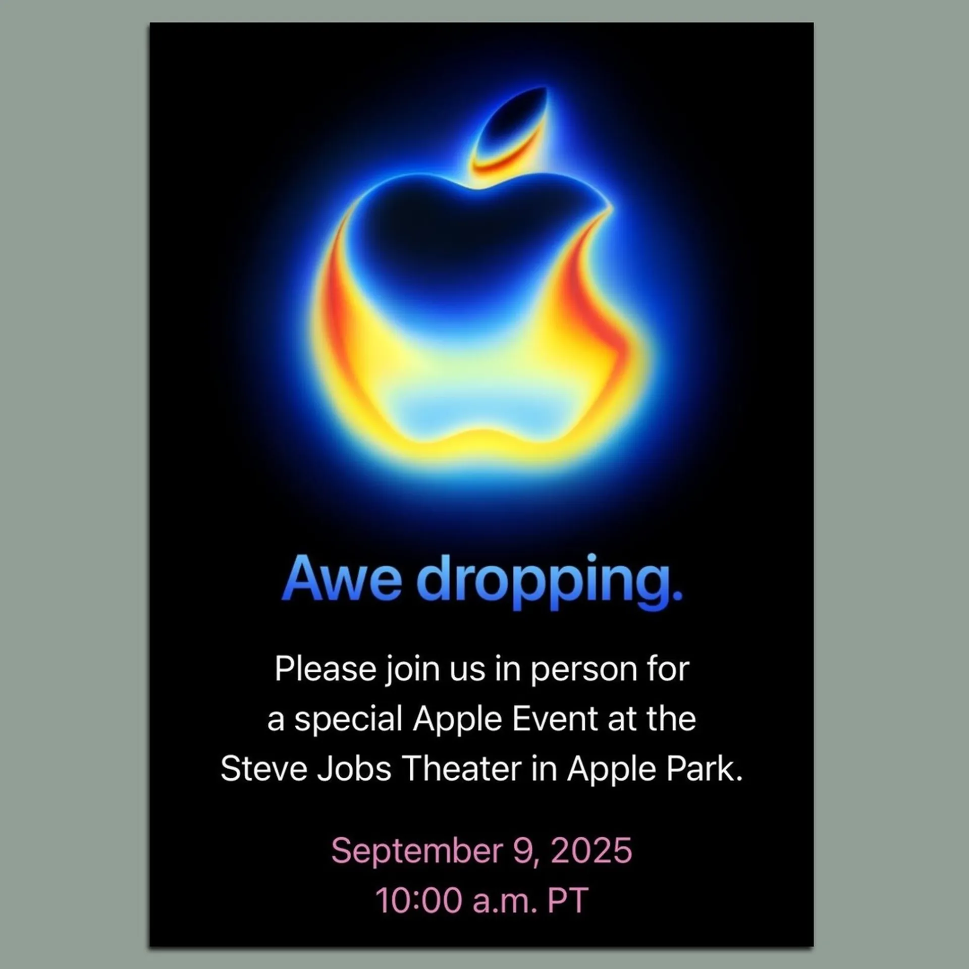 Apple Event 9 September 2025